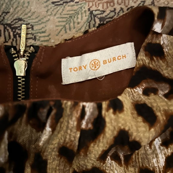 Tory Burch Zorra Chic Leopard Silk Tank Top - Picture 5 of 5